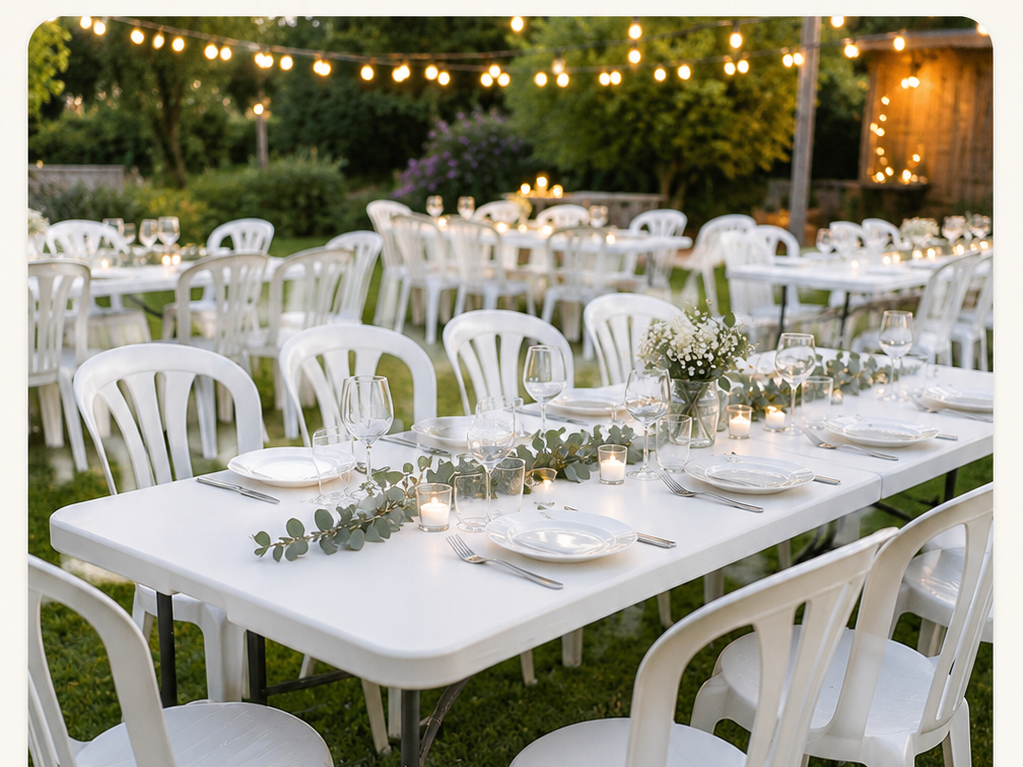Tables & Chaises